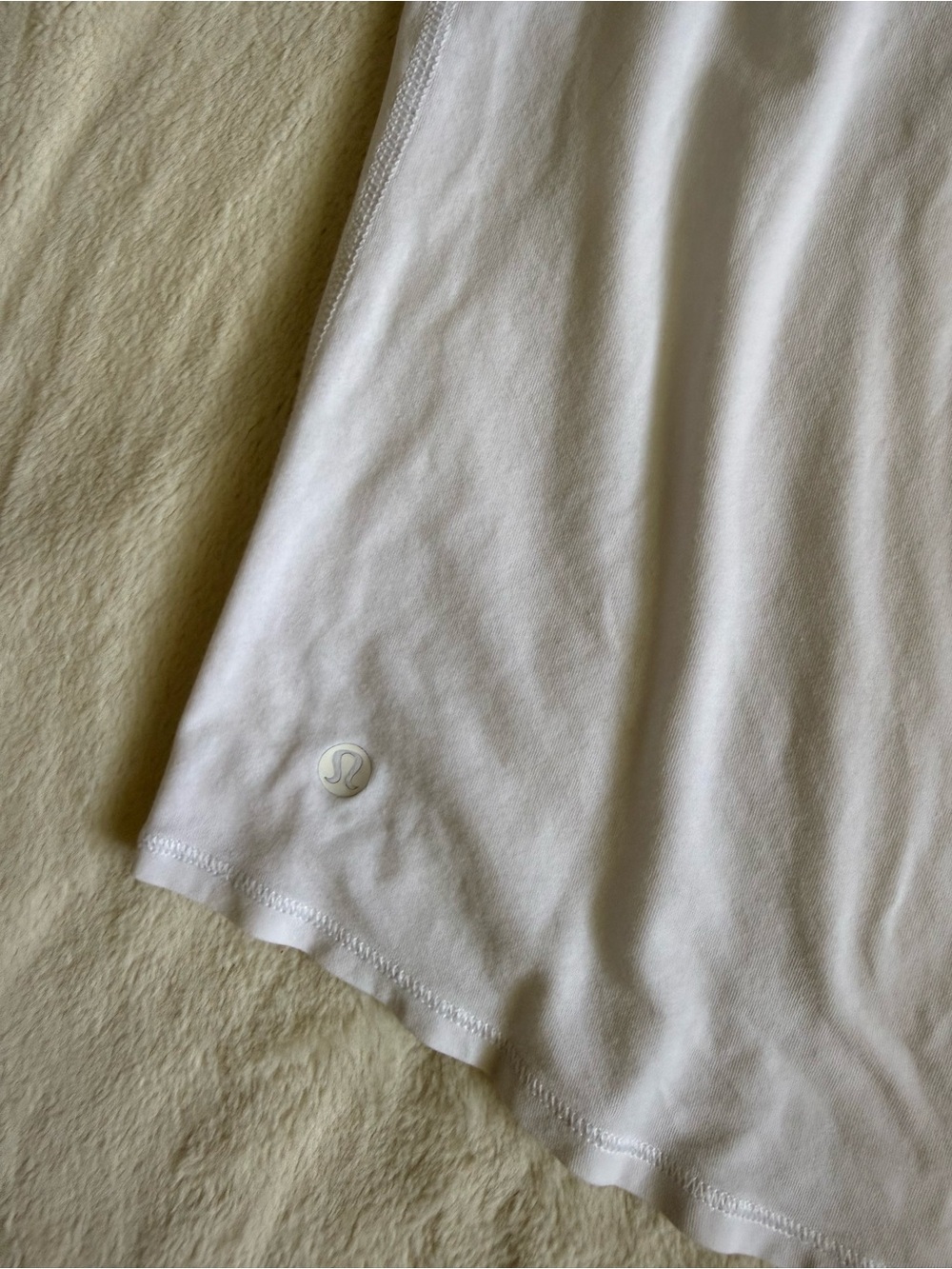 Lululemon White Racerback Tank - Picture 3 of 3